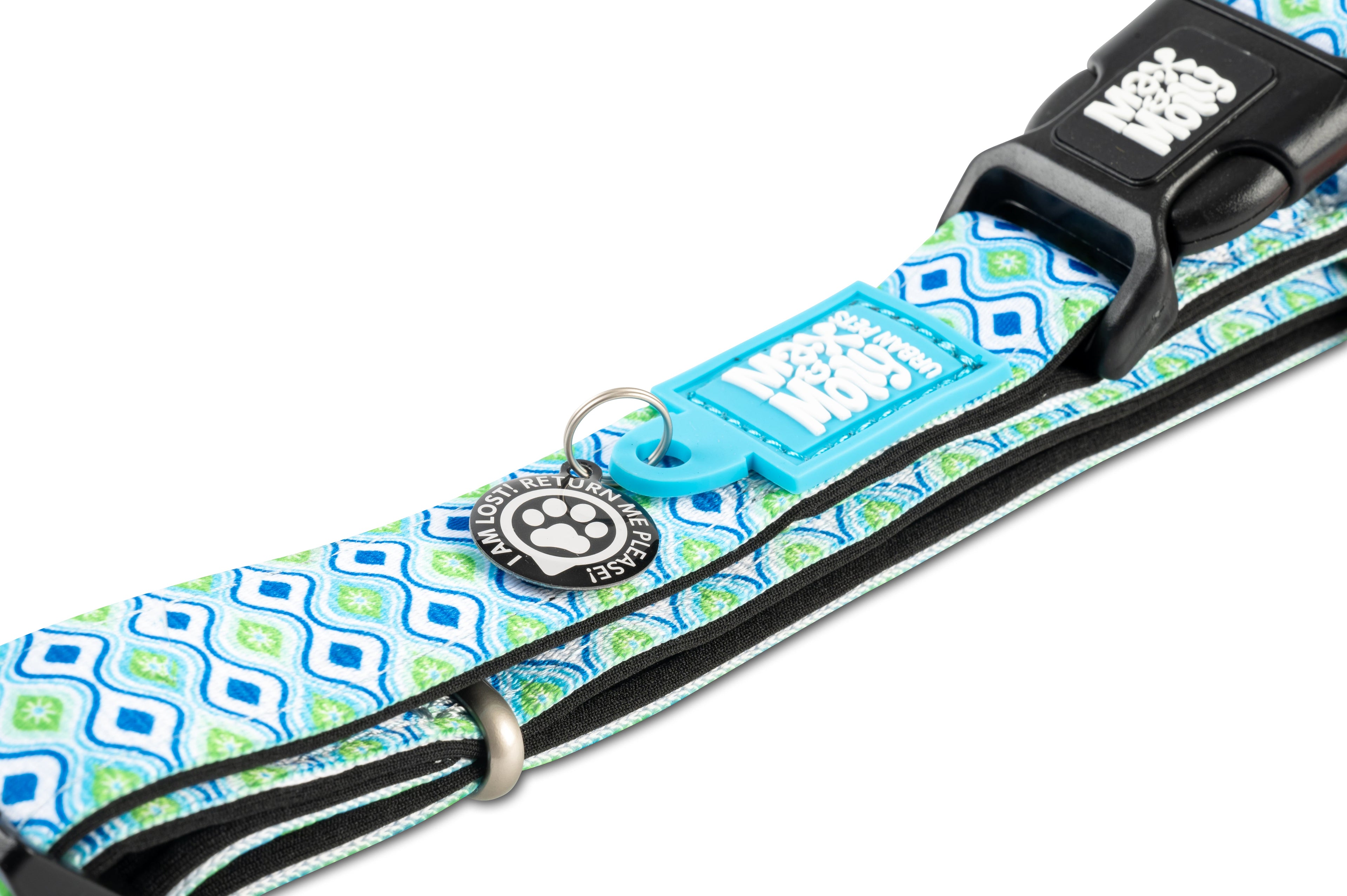 Collar Gotcha Smart ID Retro Blue Max & Molly para perros - imagen 3