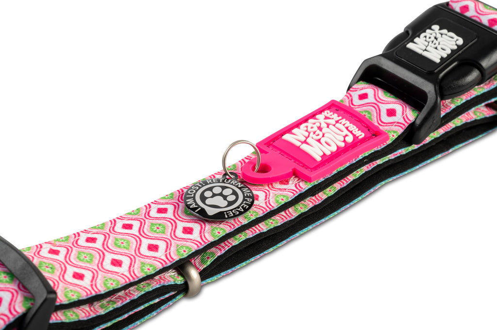 Collar Gotcha Smart ID Retro Pink Max & Molly para perros - imagen 3