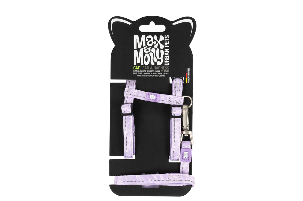 Arnés Matrix 2.0 Lavender Max & Molly para gatos