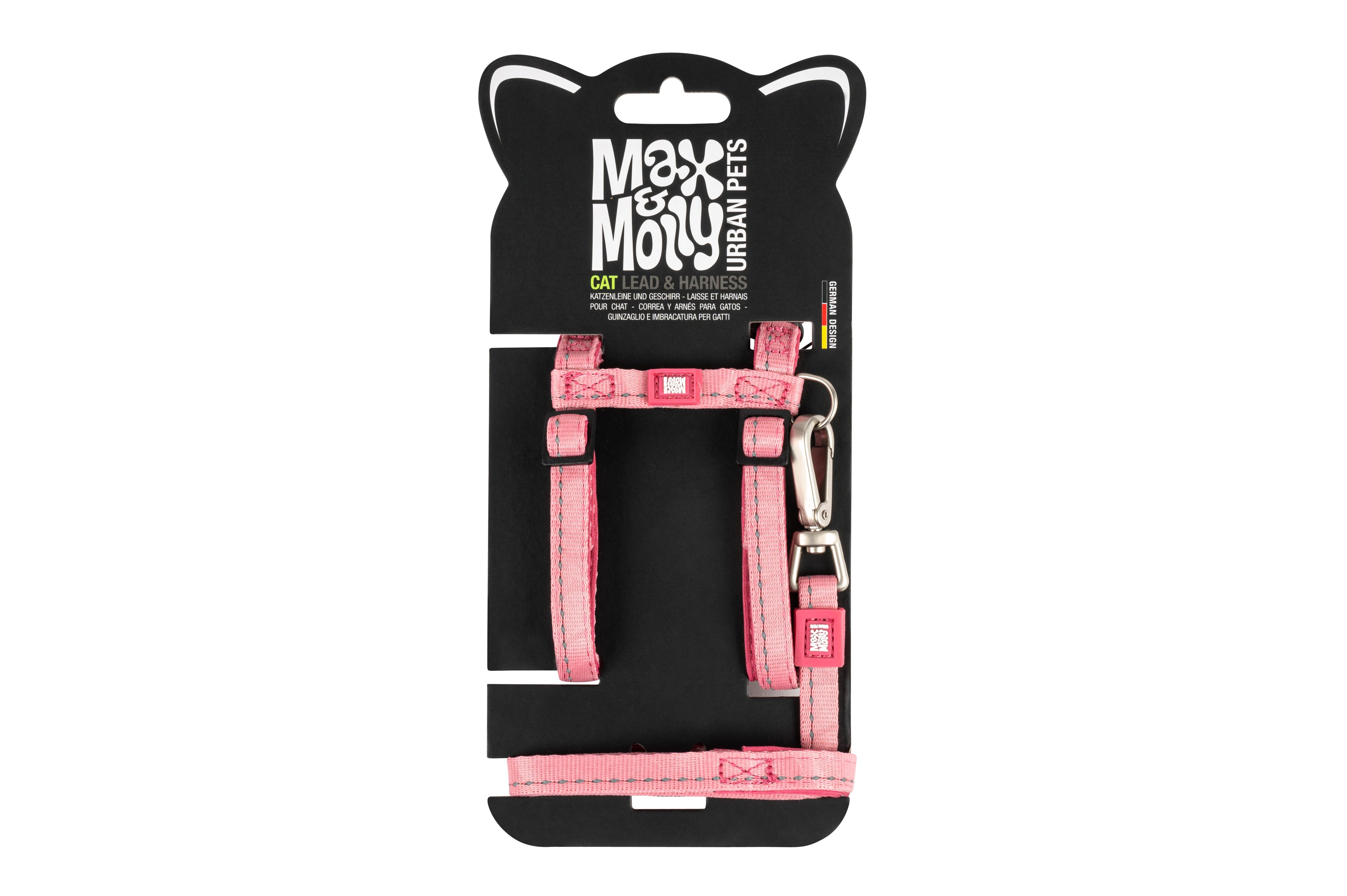 Arnés Matrix 2.0 Rose Max & Molly para gatos