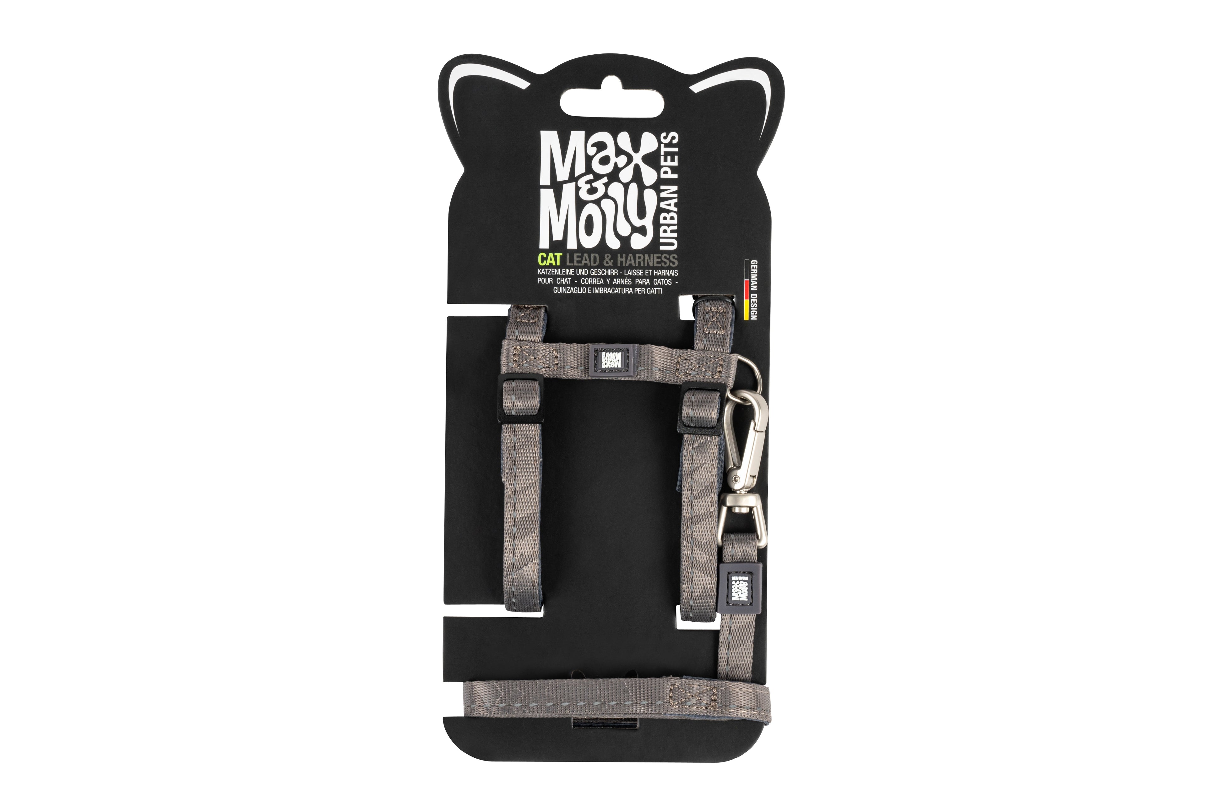 Arnés Matrix 2.0 Stone Max & Molly para gatos