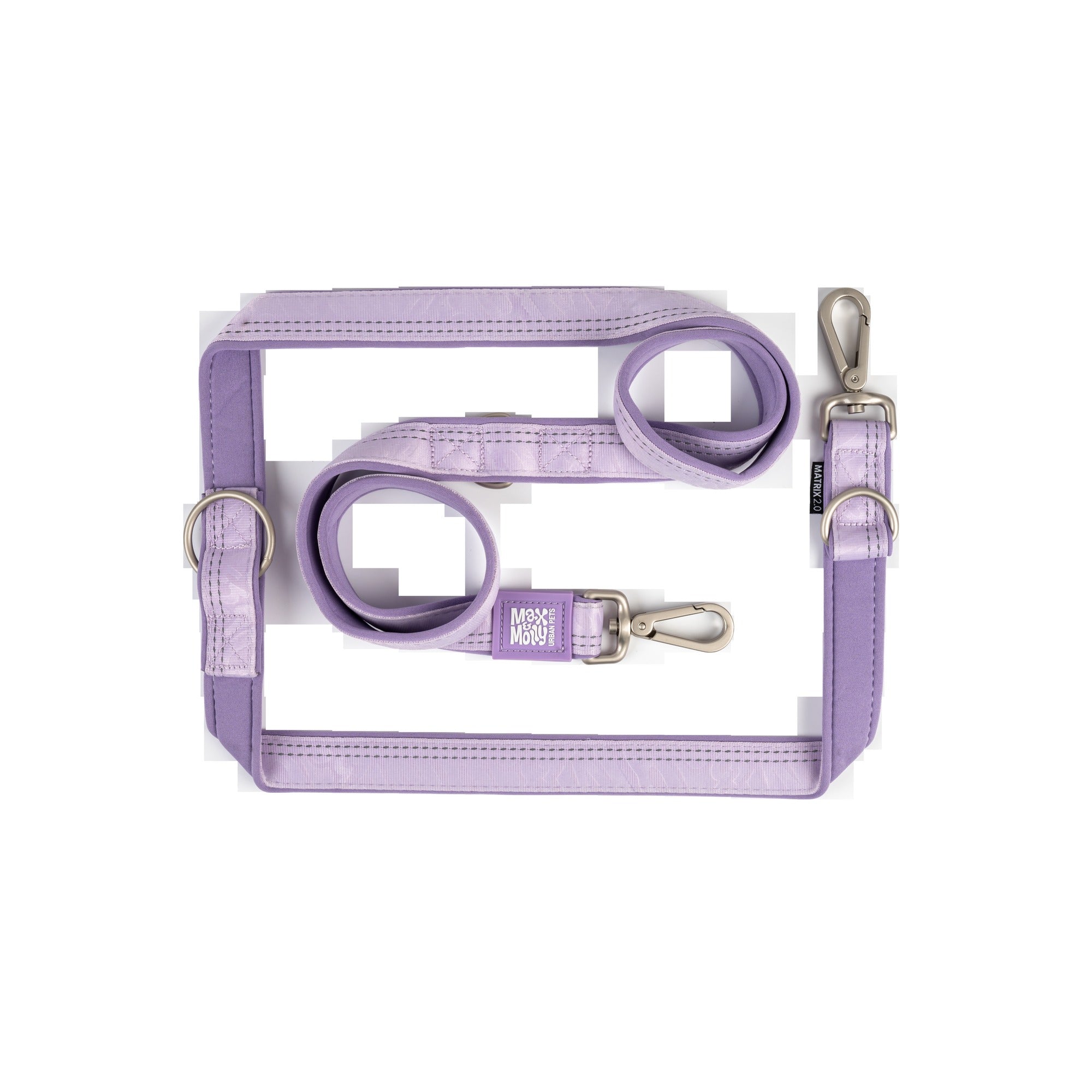 Correa multifunci?n Matrix 2.0 Lavender Max & Molly para perros - imagen 1