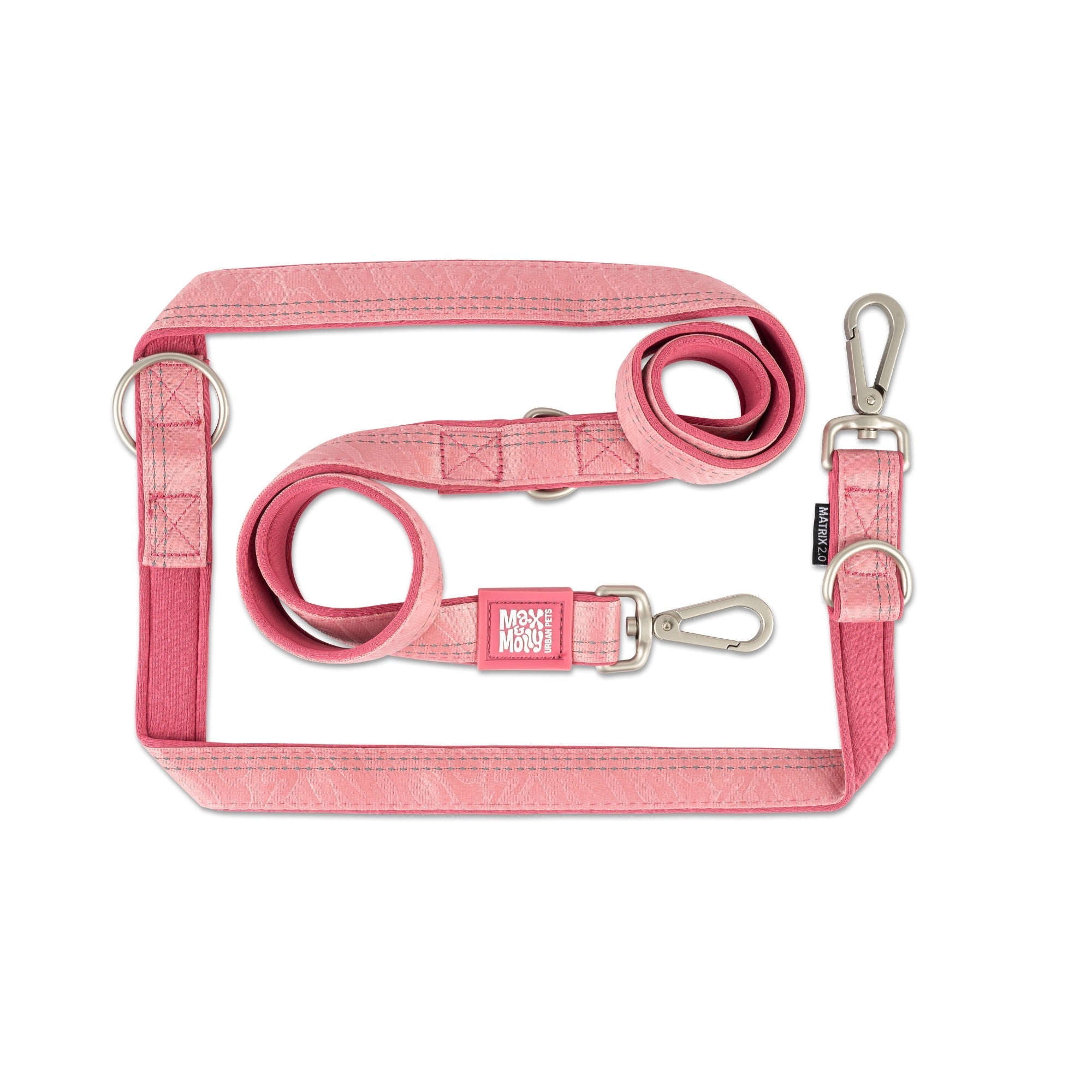 Correa multifunci?n Matrix 2.0 Rose Max & Molly para perros - imagen 1