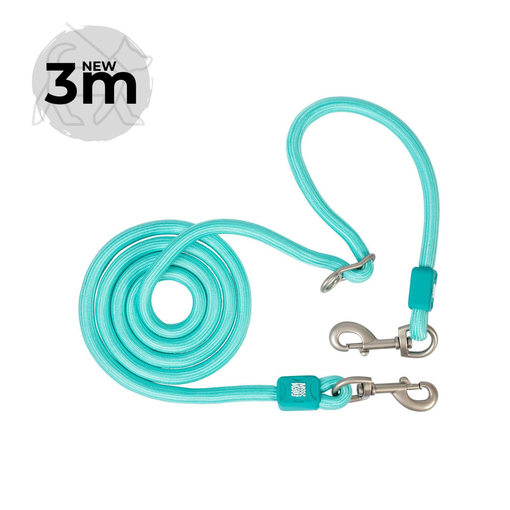 Correa Rope Leash Matrix 2.0 Turquoise Max & Molly para perros