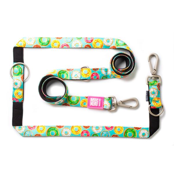 Correa Multifunción Donuts Max & Molly para perros