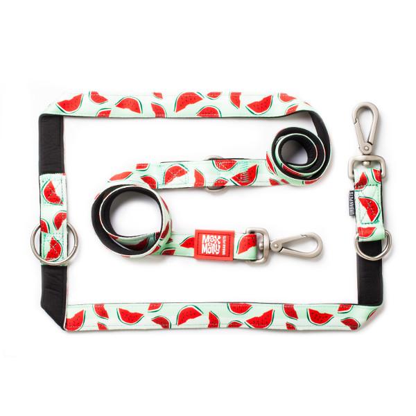Correa Multifunción Watermelon Max & Molly para perros
