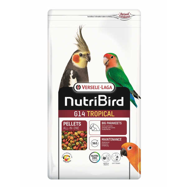 Nutribird G14 Tropical pienso cotorras Versele Laga