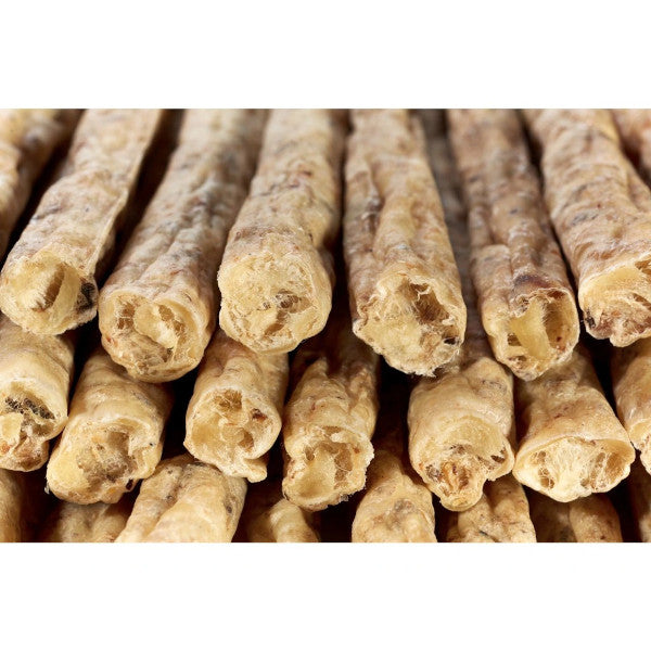 Palitos de cecina Bow Wow Super Natural de res y callos 50 unidades