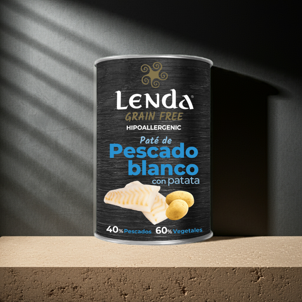 Lenda Paté de Merluza - Comida Húmeda Hipoalergénica para Perros