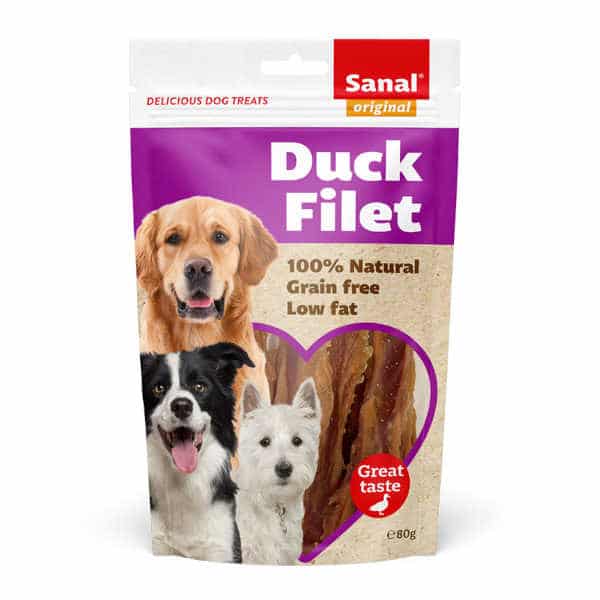 Sanal duck filet para perros