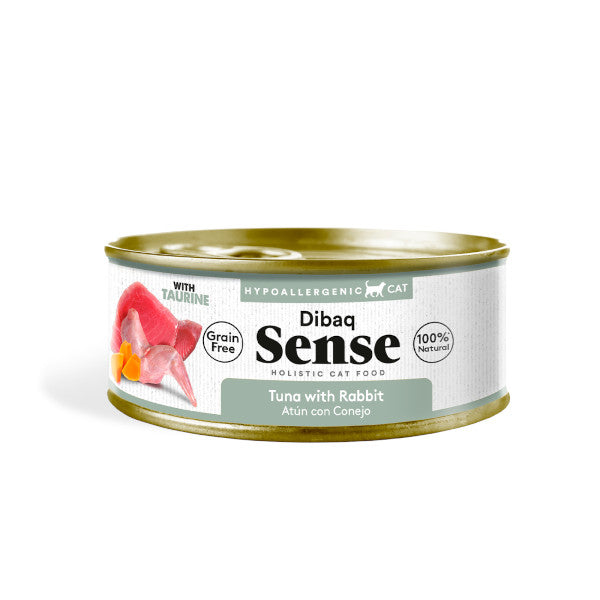 Dibaq Sense Lata Atún con Conejo para gatos