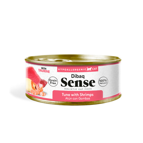 Dibaq Sense Lata Atún con Gambas para gatos