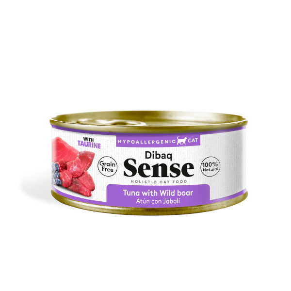 Dibaq Sense Lata Atún con Jabalí para gatos