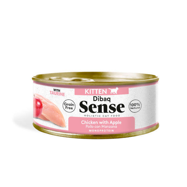 Dibaq Sense Lata Pollo con Manzana Kitten