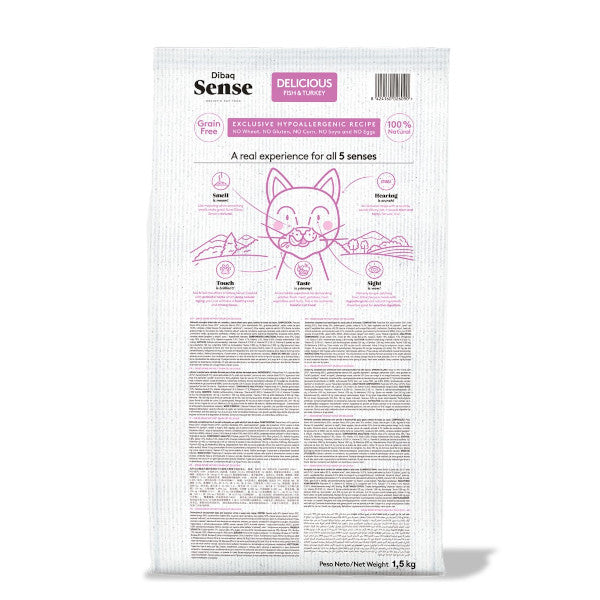 Dibaq Sense gatos Delicius Grain free