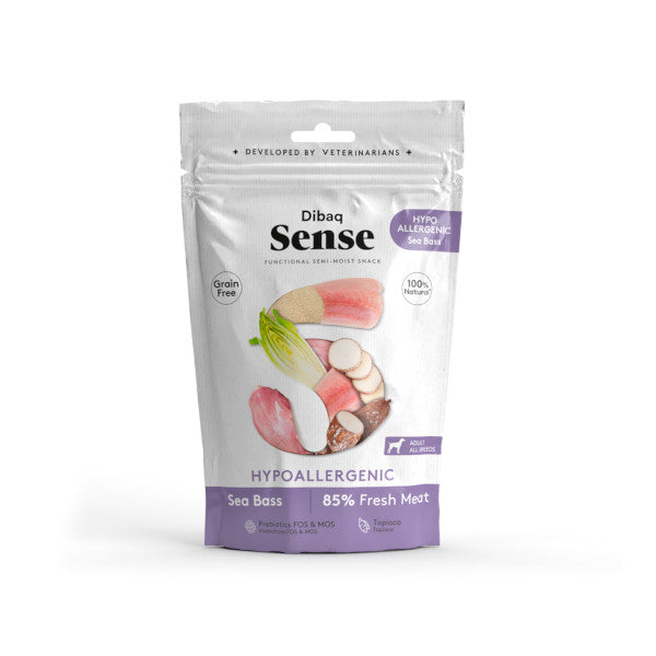 Dibaq Sense Snack Hypoallergenic Lubina para perros