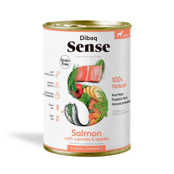 Dibaq Sense Lata Salmón para perros adultos