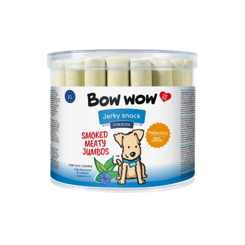 Bow Wow Meaty Jumbos Carne Ahumada 35 piezas