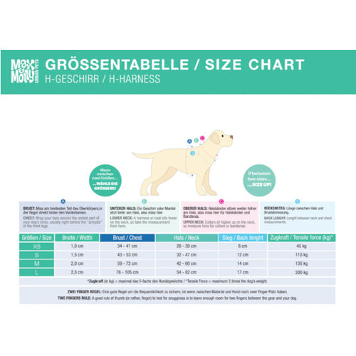 Arnés Aloha en H Max & Molly para perros