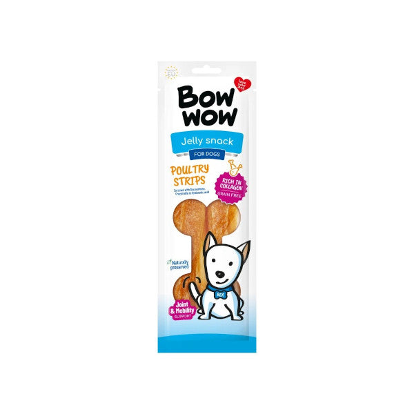 Tiras de colágeno Bow Wow 60 g para perros