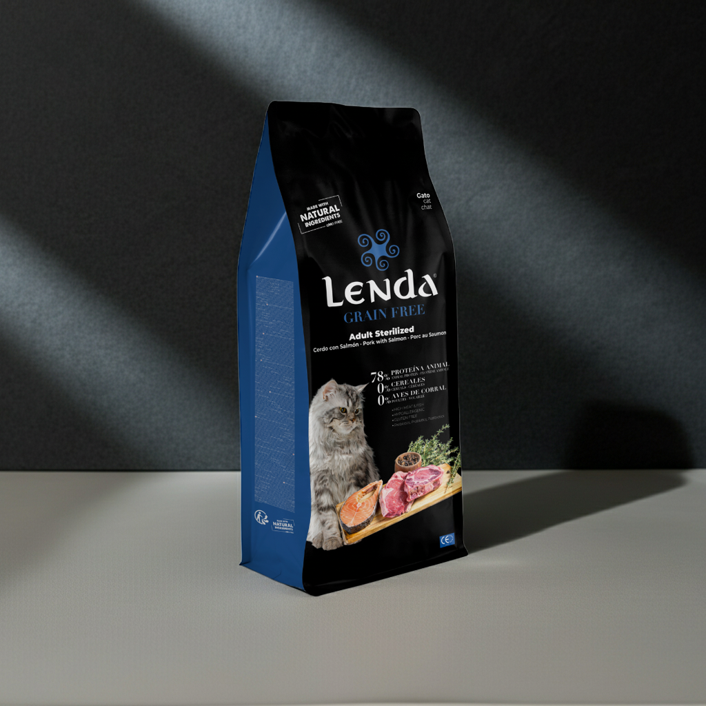 Lenda Grain Free Senior & Light Low Fat - Pienso para Gatos Mayores